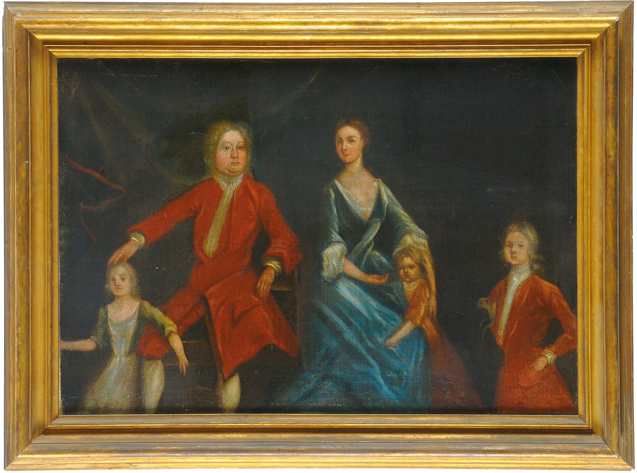 Gruppeportræt af Arundell-familien af Wardour af English School