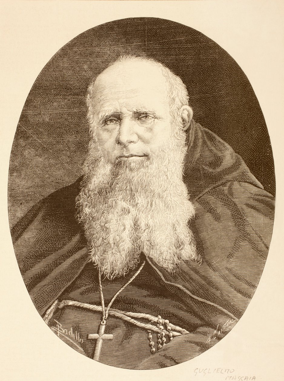 Guglielmo Massaia (litho) af English School