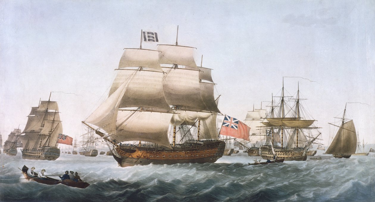 HMS Victory af English School