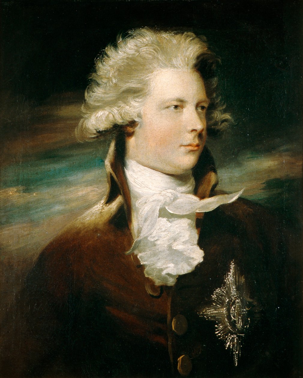 HKH George Prins af Wales, ca. 1785 (olie på lærred) af English School