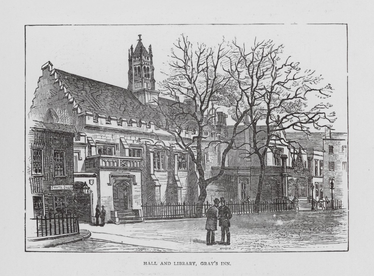 Sal og bibliotek, Gray