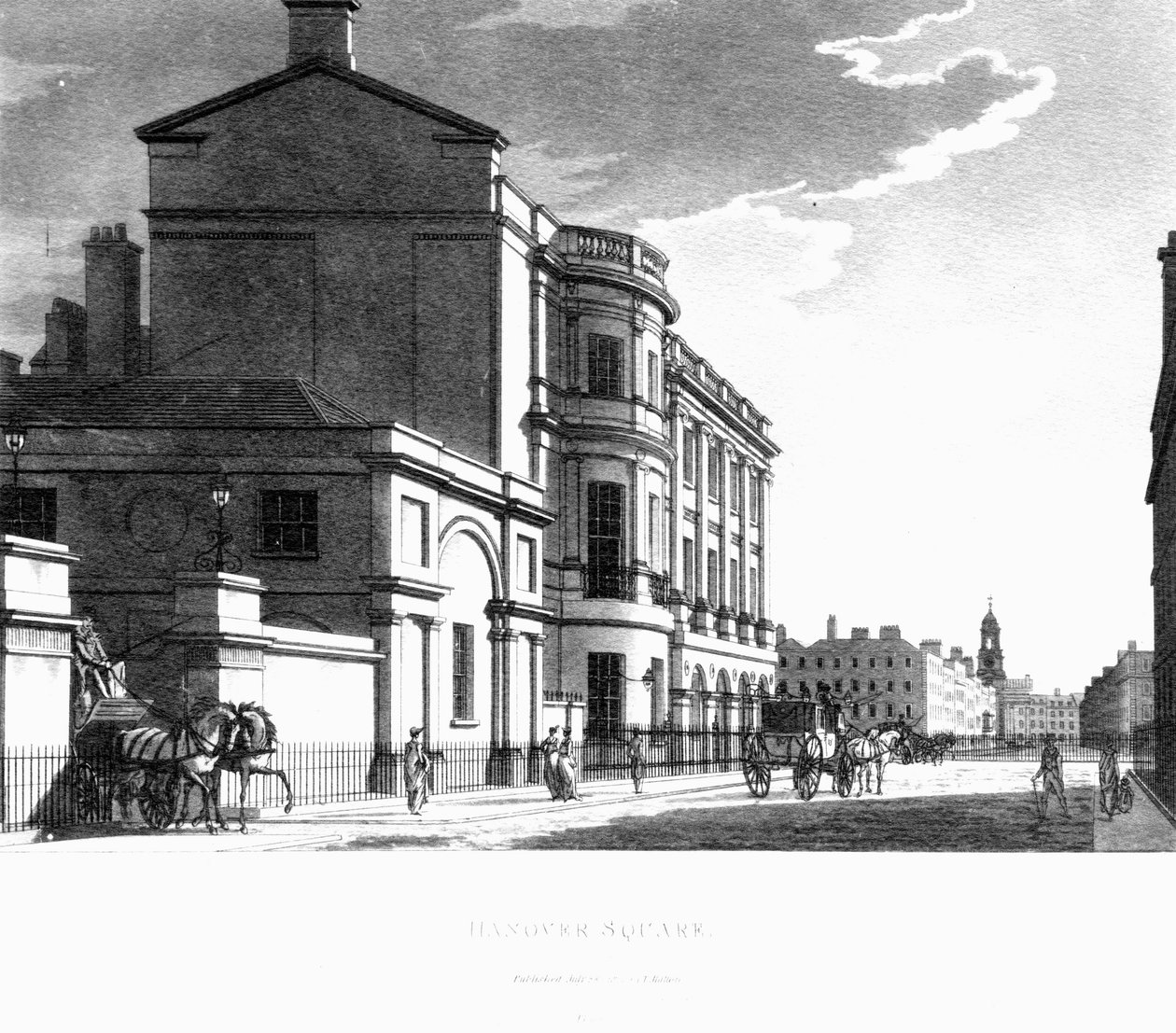 Hannover Square, 1800 af English School