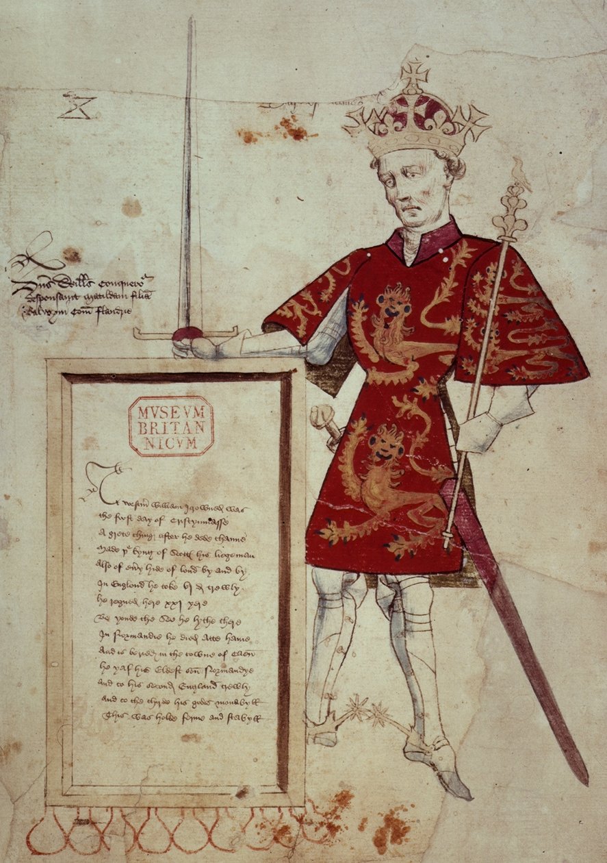 Harley 4205 fol.1 William I (1027-87) Erobreren, fra 