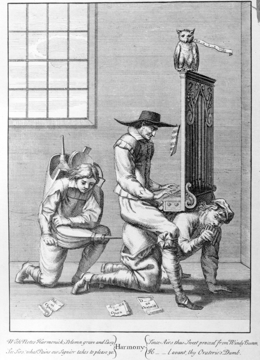 Harmoni, 1735 af English School