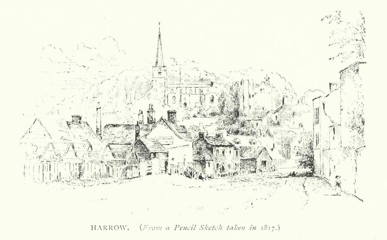 Harrow (kobberstik) af English School