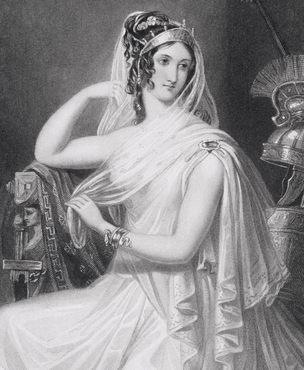 Helene af Troja, ca. 1845 af English School
