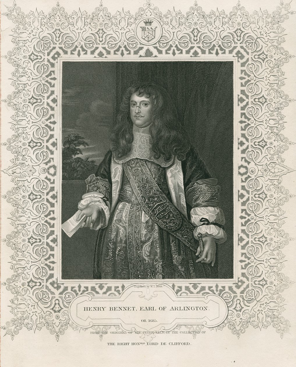 Henry Bennet, 1st Earl of Arlington, fra 