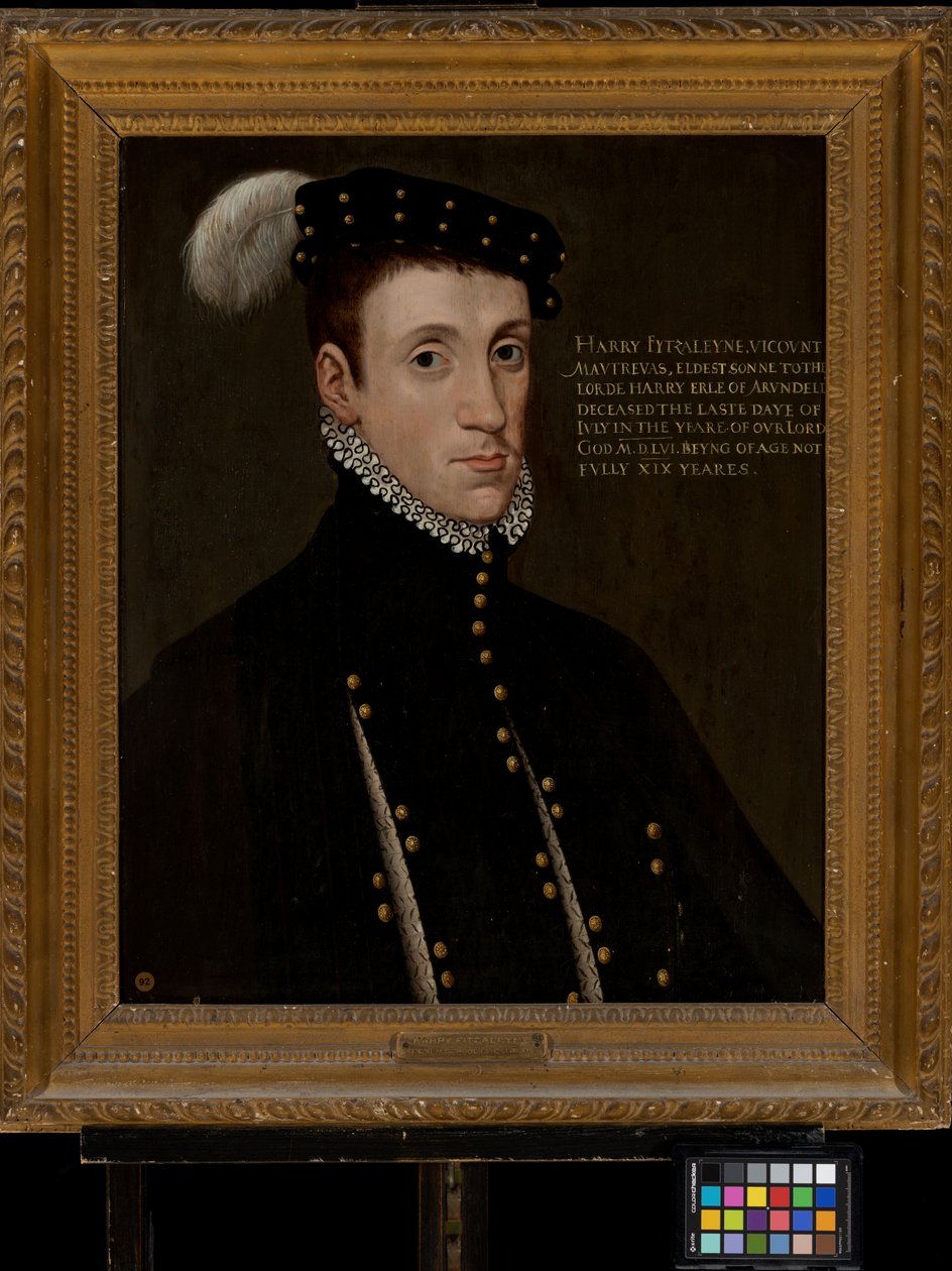 Henry Fitzalan, Lord Maltravers (1538-1556) af English School