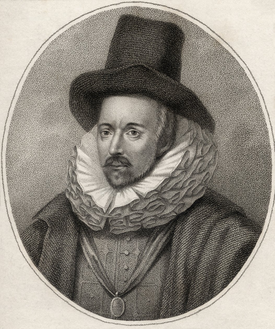 Henry Howard, graveret af Bocquet, illustration fra 