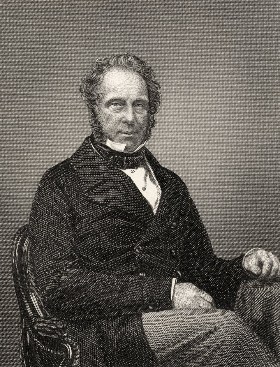 Henry John Temple Palmerston of Palmerston, fra "The History of the Indian Mutiny", udgivet i 1858 (stik) af English School