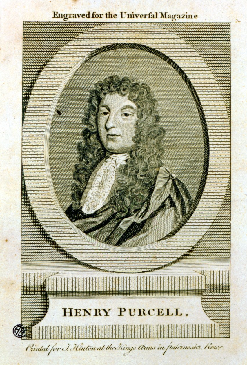 Henry Purcell (1659-1695), af English School