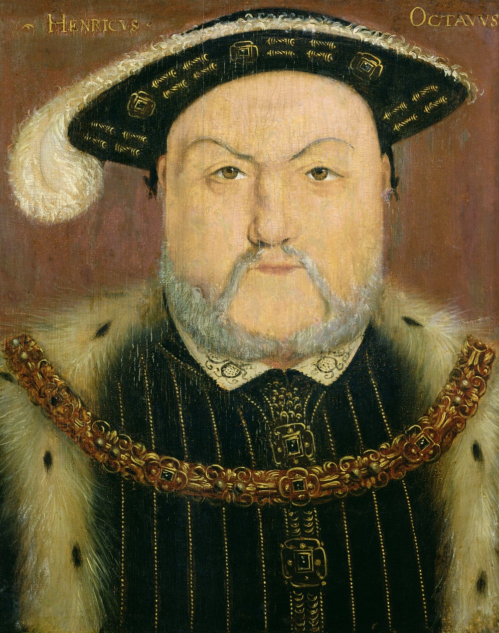 Henrik VIII (1491-1547) af English School