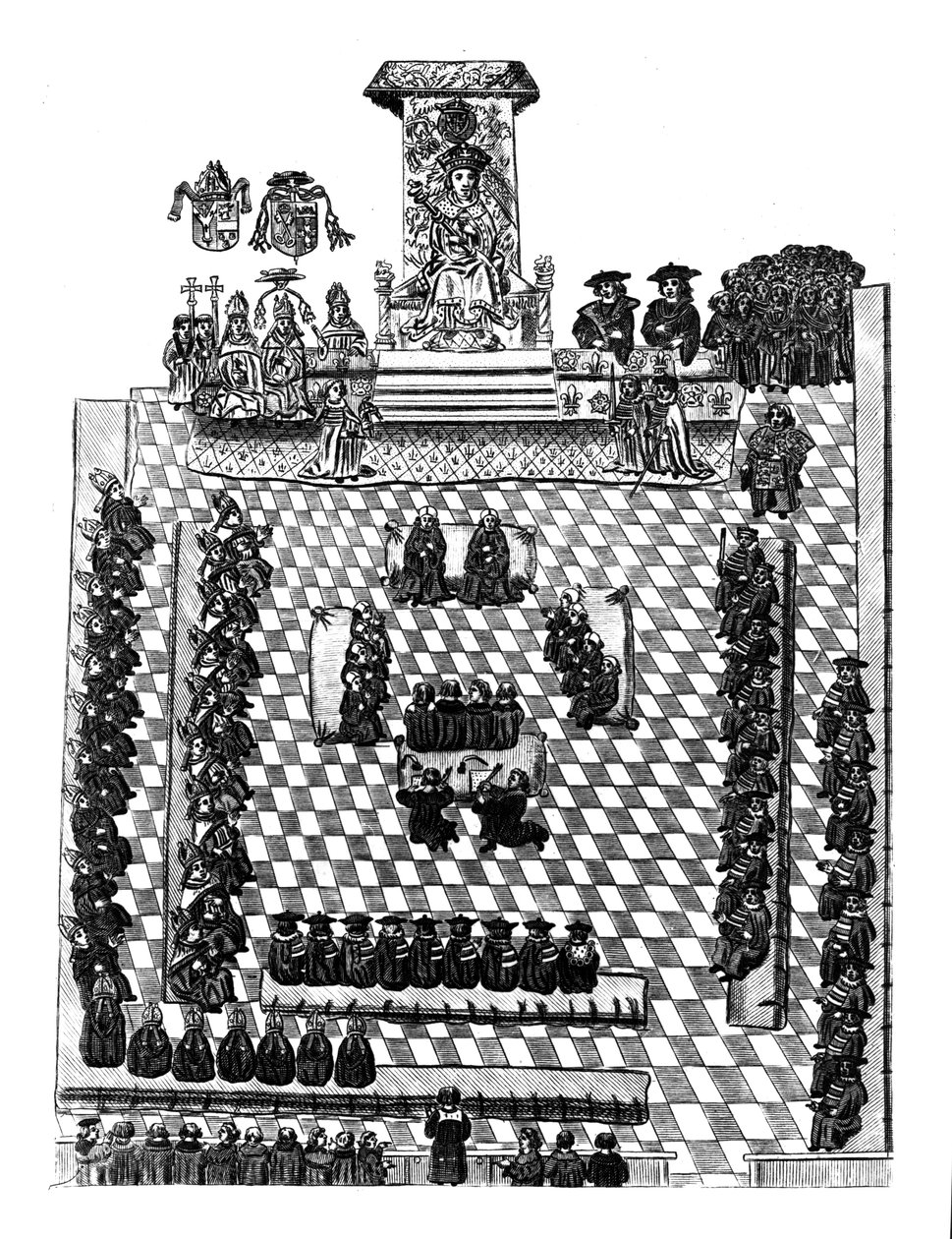 Henrik VIII i parlamentet af English School