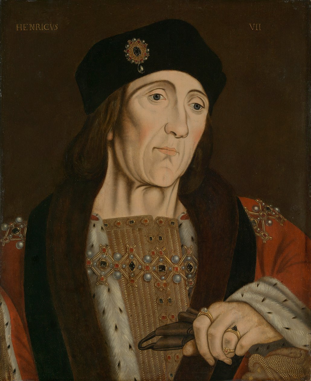 Henry VII, ca. 1505 (olie på panel) af English School