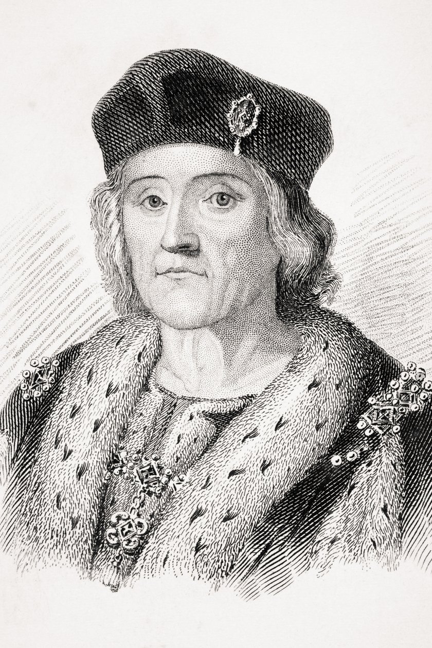Henrik 7. af England, illustration fra "Old England