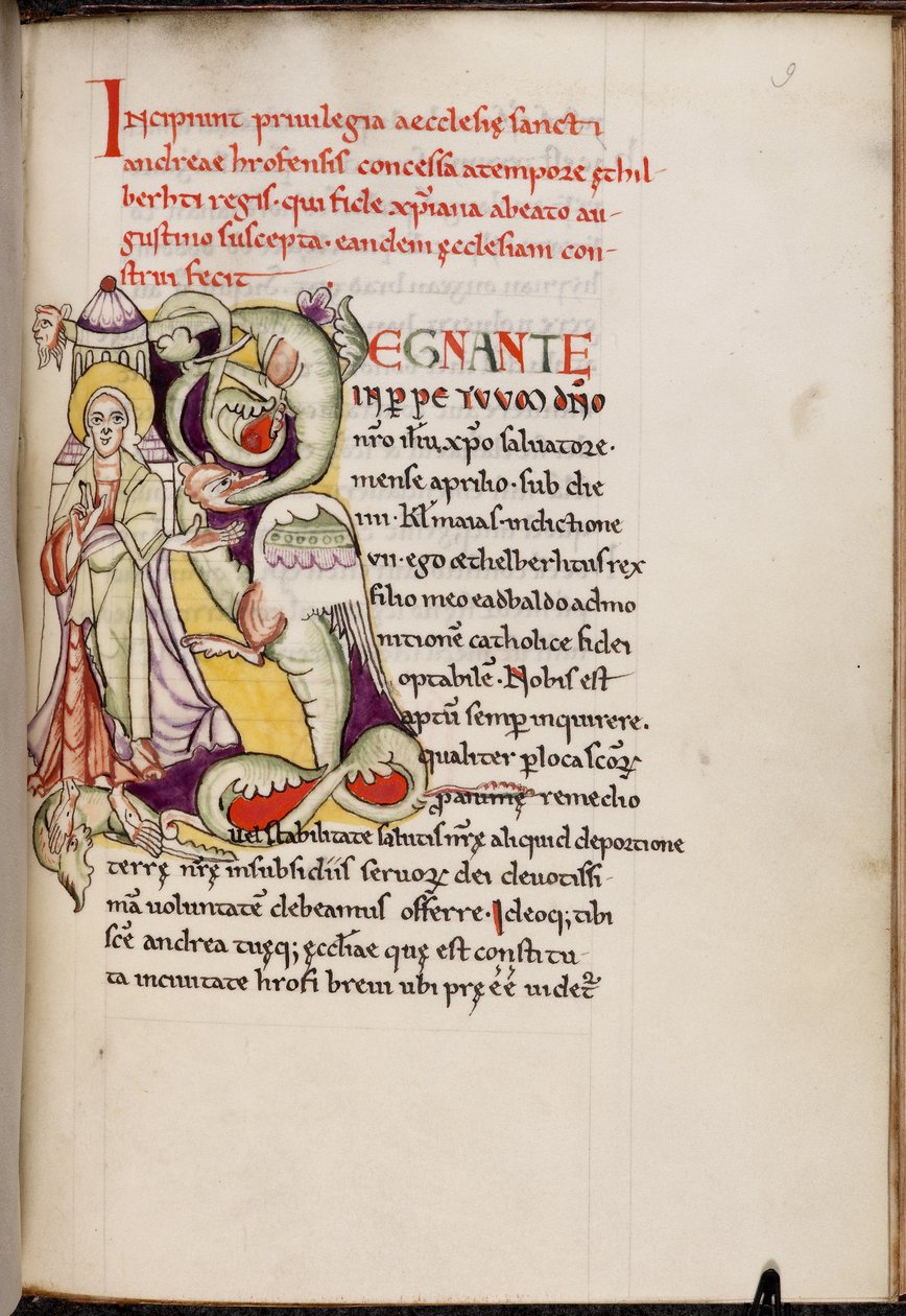 Historikeret initial 