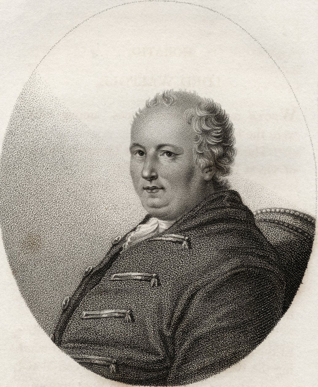 Horatio Walpole, graveret af Geremia, illustration fra 