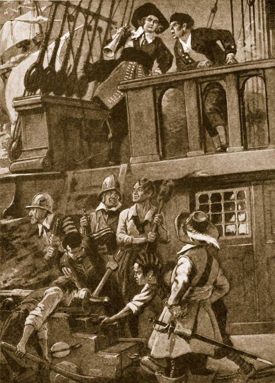 Hvordan general Blake kæmpede søslag af English School