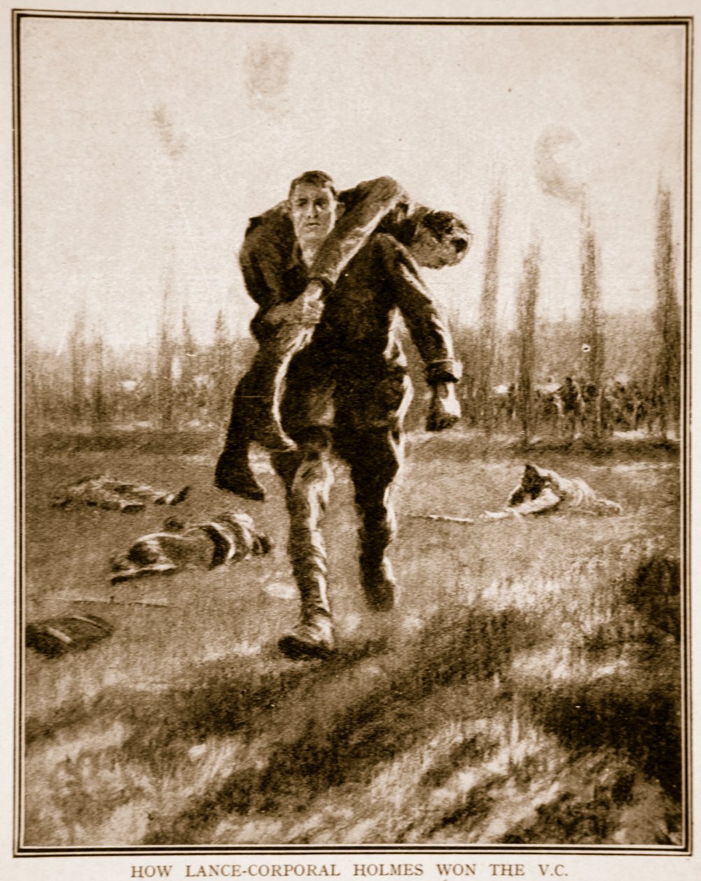 Hvordan underkorporal Holmes vandt V.C., 1914-19 af English School