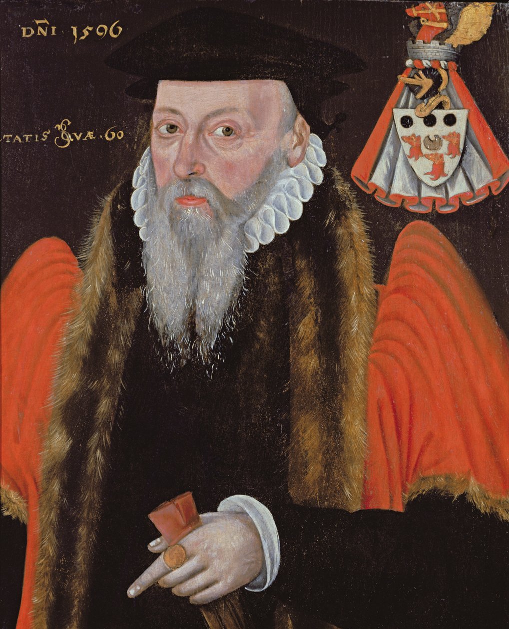 Hugh Barker, 1596 af English School