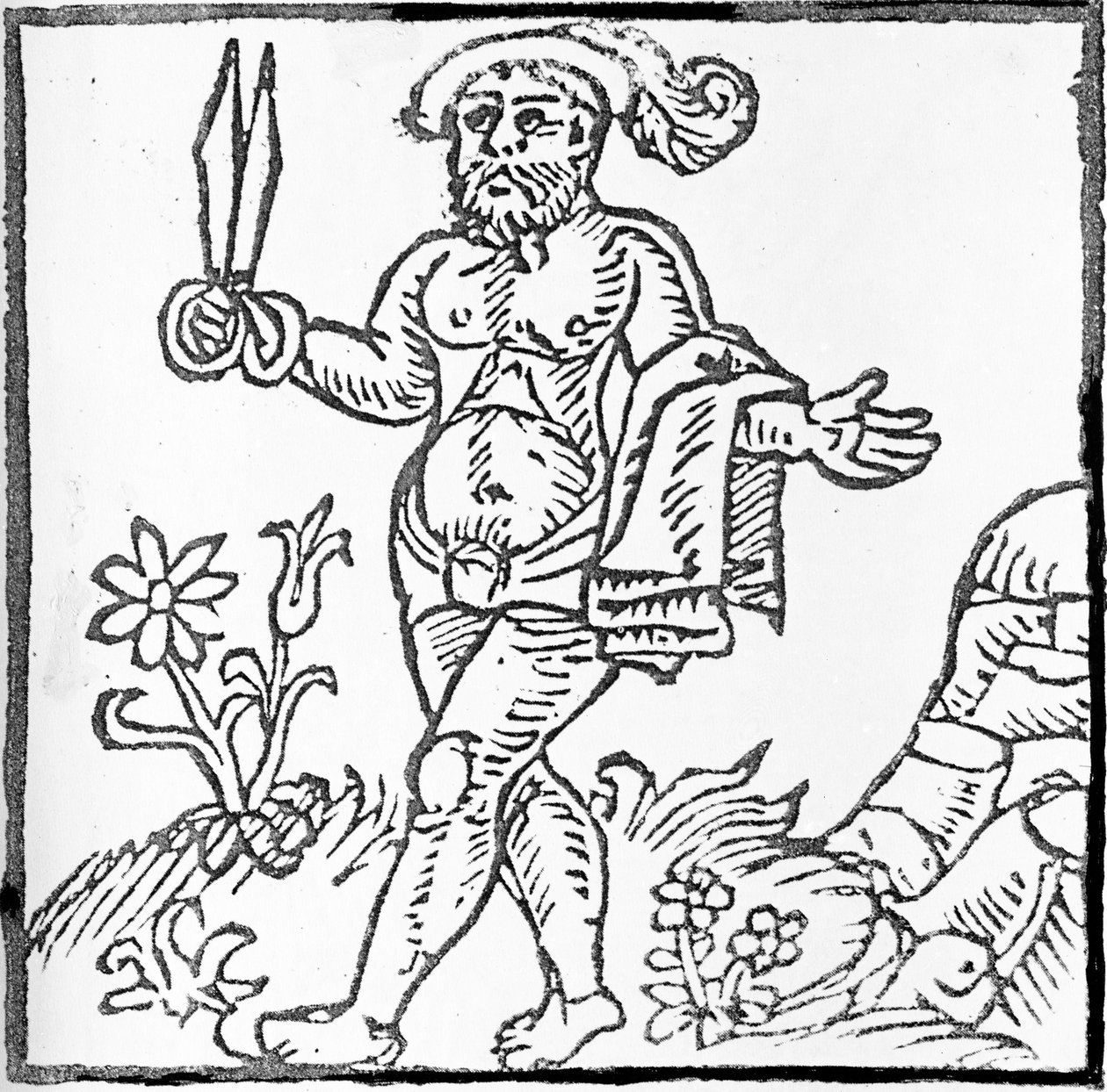 Jeg var, jeg kan ikke sige hvad, ca. 1542 af English School
