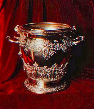 Isspand med våben af 1. jarl af Bristol af Rollo, 1715-20 (sølv) af English School