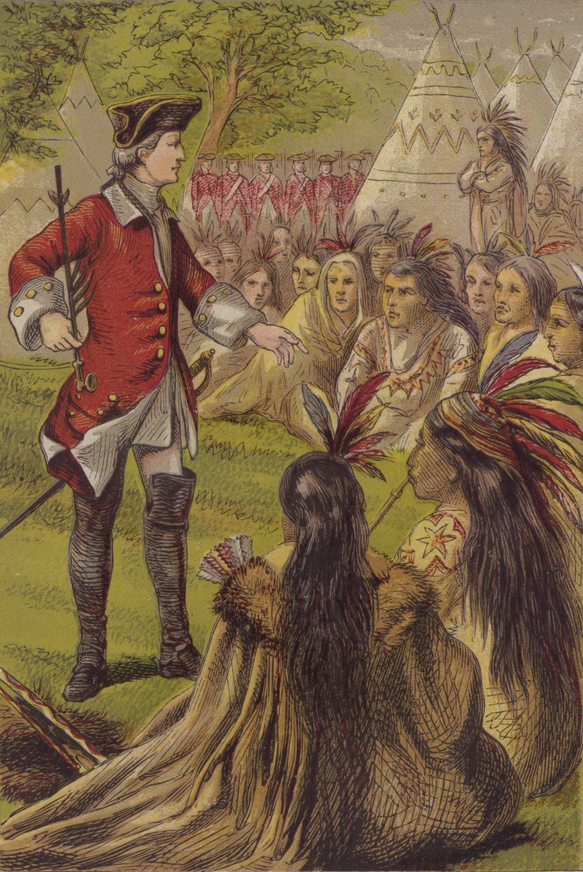 Illustration til The History of Sandford and Merton (farvelitografi) af English School
