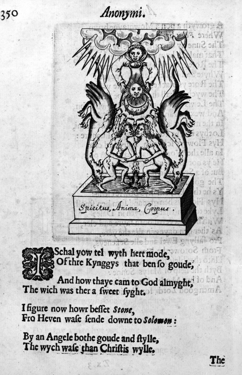 Illustration fra Theatrum Chemicum Britannicum af Elias Ashmole, først udgivet i 1652 af English School