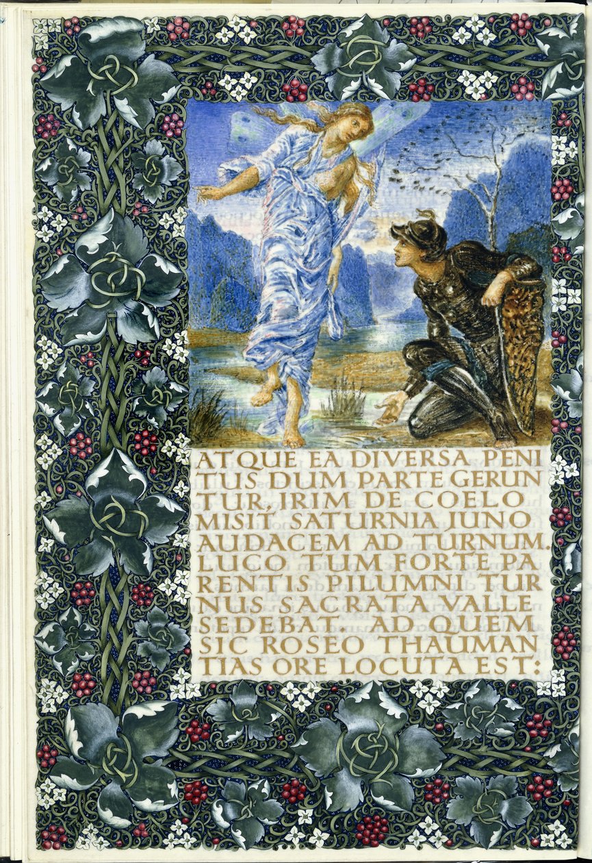 Iris optræder før Turnus, 1874-c.1919 af English School