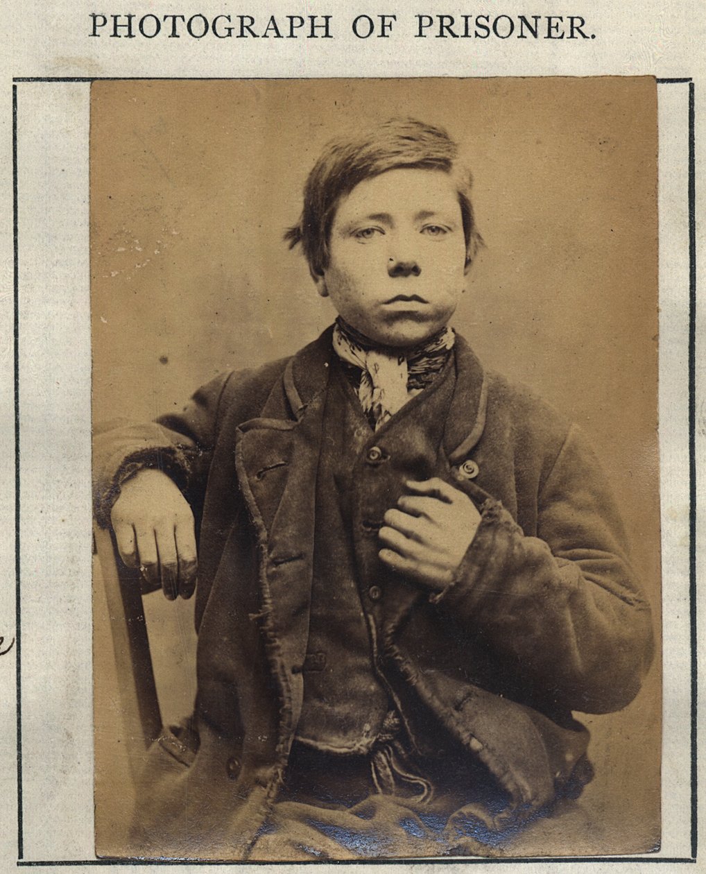 James Donnelley, ca. 1870 (sepiafoto) af English School