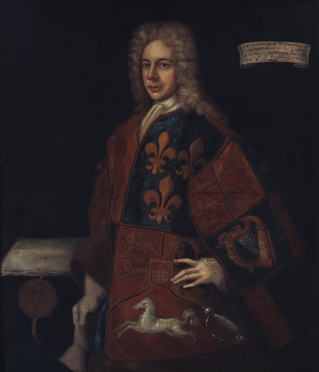 James Green, Bluemantle Pursuivant af English School