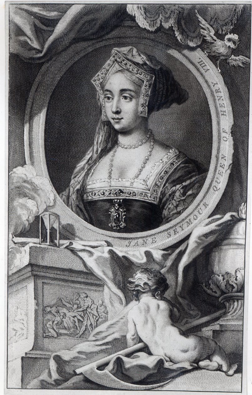 Jane Seymour, graveret af Jacobus Houbraken, 1746 af English School