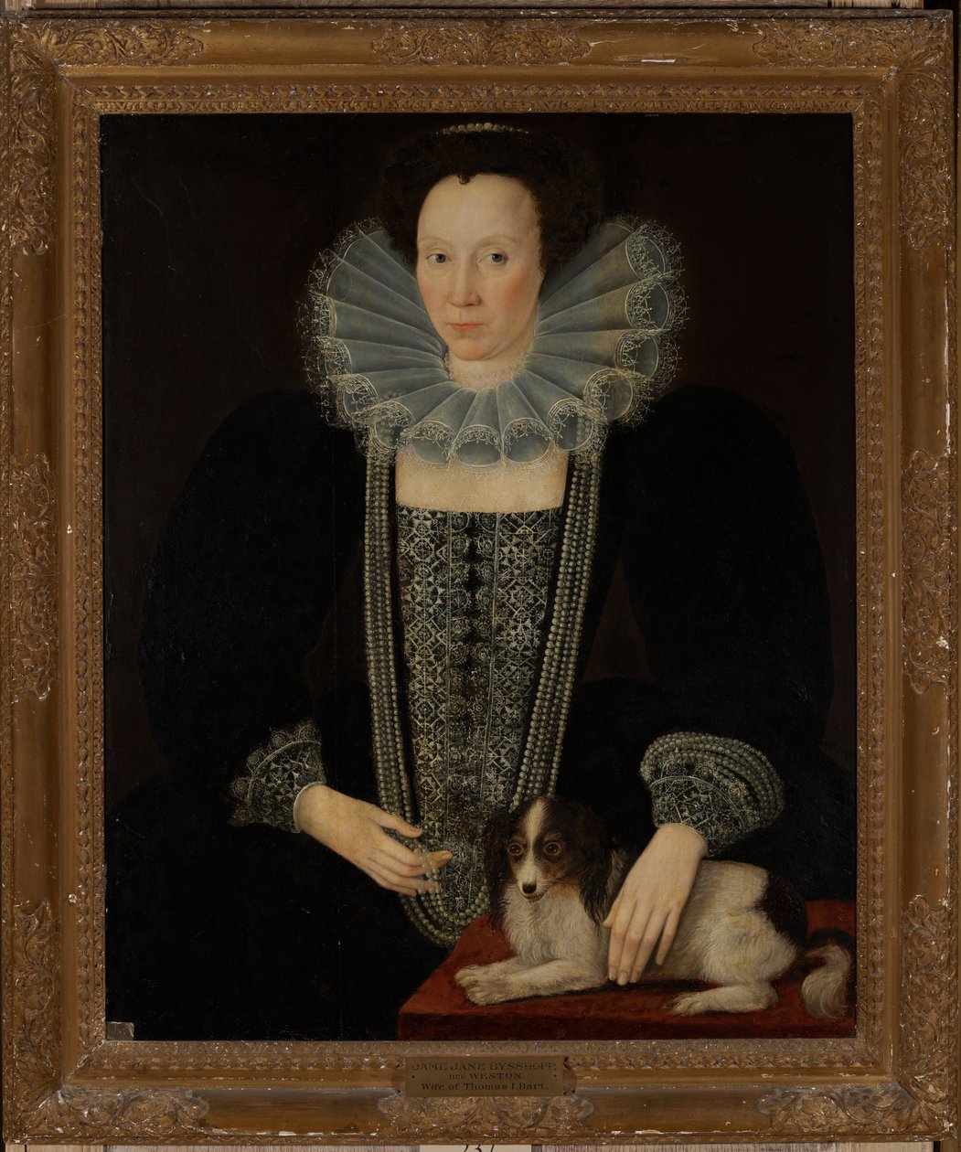 Jane Weston, anden hustru til Sir Thomas Bisshopp af English School