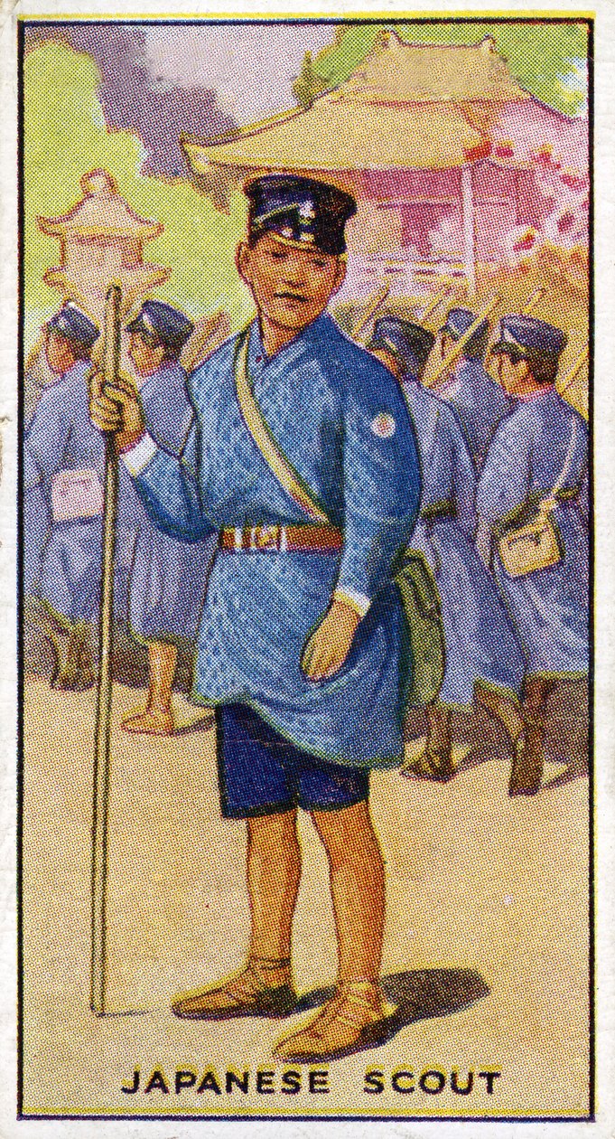 Japansk spejder, 1923 af English School