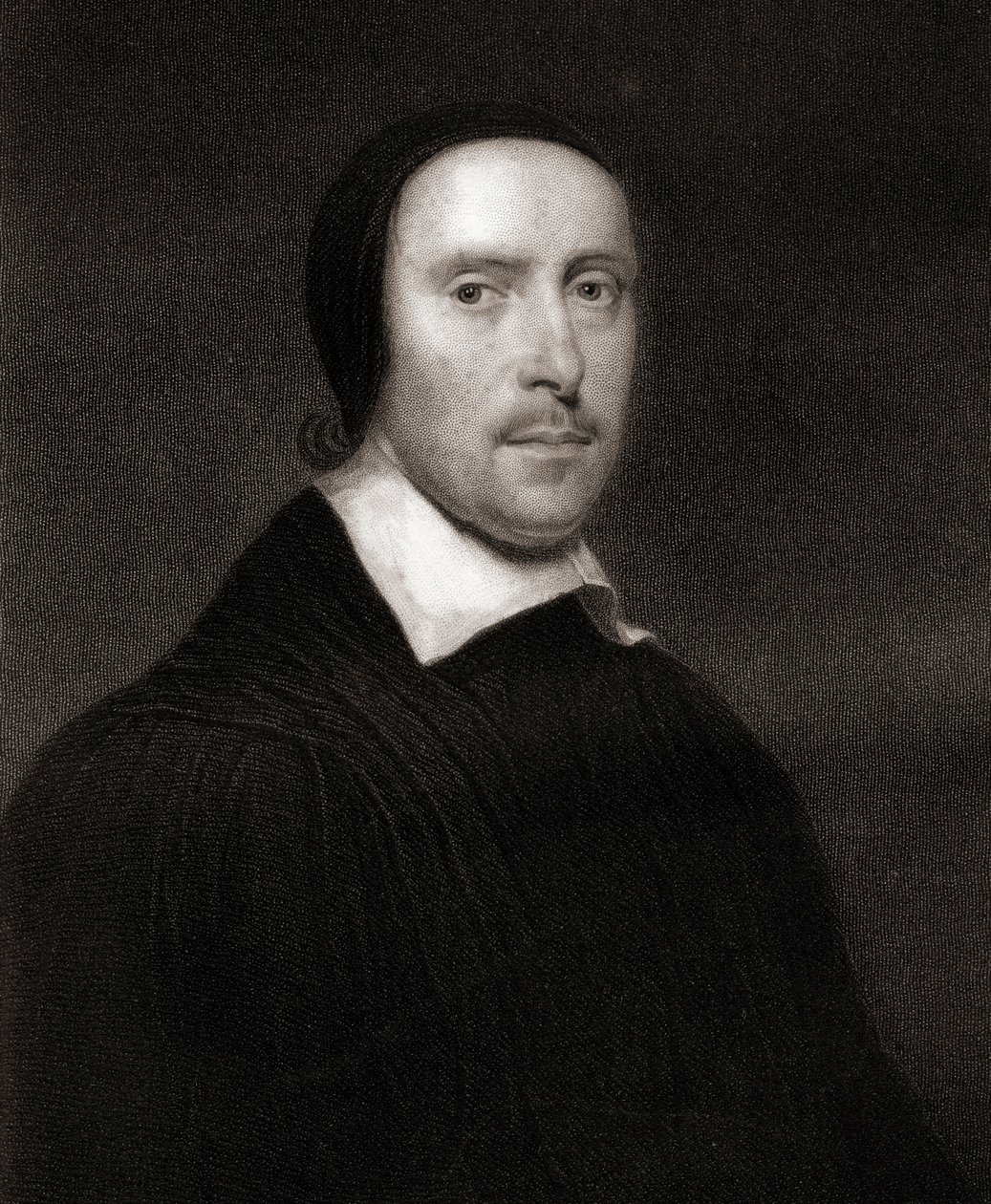 Jeremy Taylor (ca. 1613-67) fra Gallery of Portraits, udgivet i 1833 af English School
