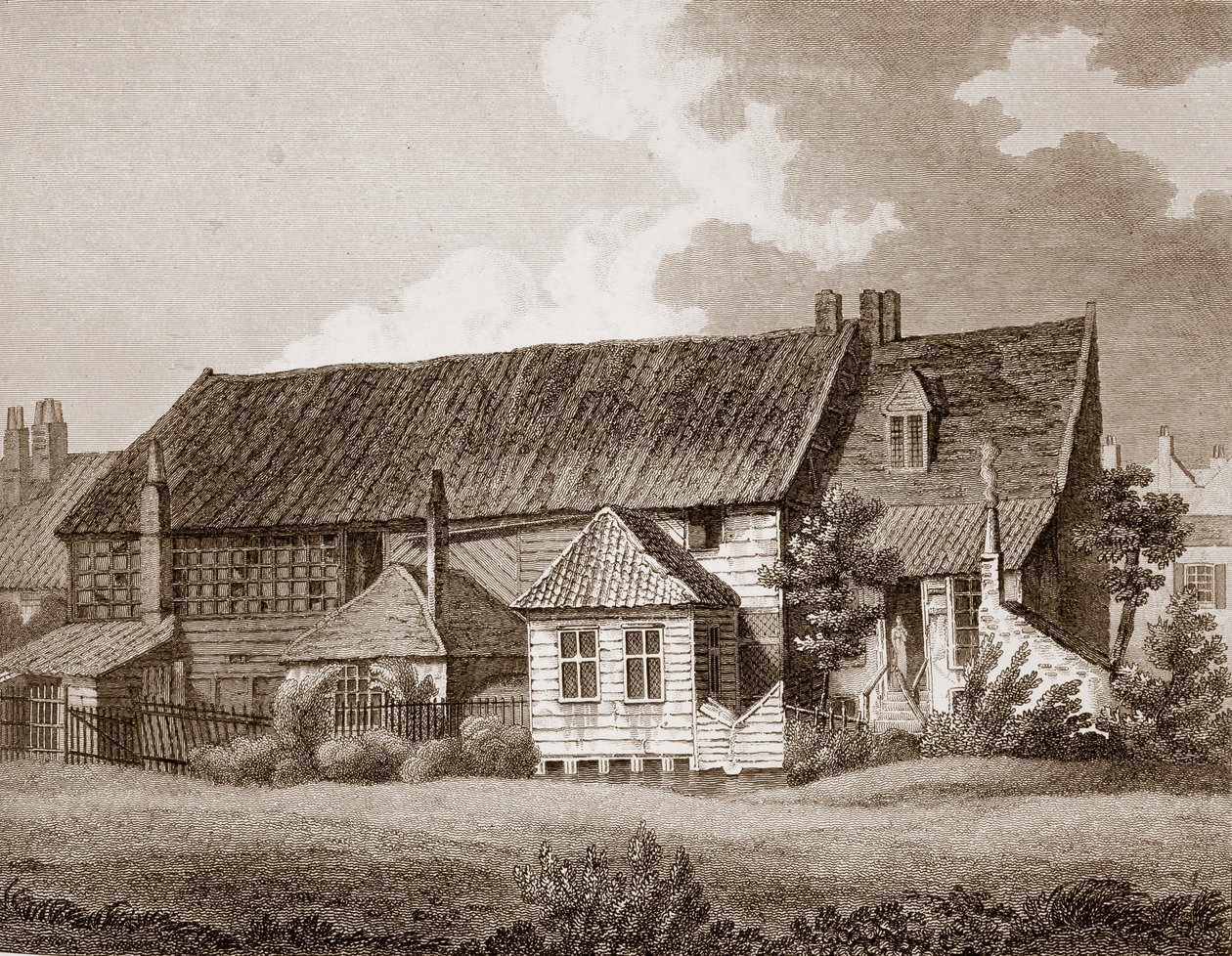 John Bunyans Meeting House, begyndelsen af det 19. århundrede af English School