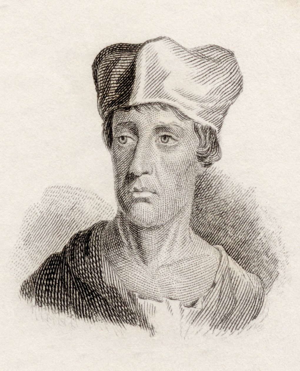 John Leland, fra "Crabbes Historical Dictionary", udgivet i 1825 af English School