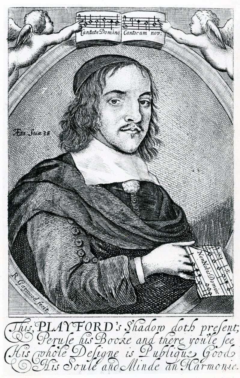John Playford (1623-c.1686) (gravering) af English School