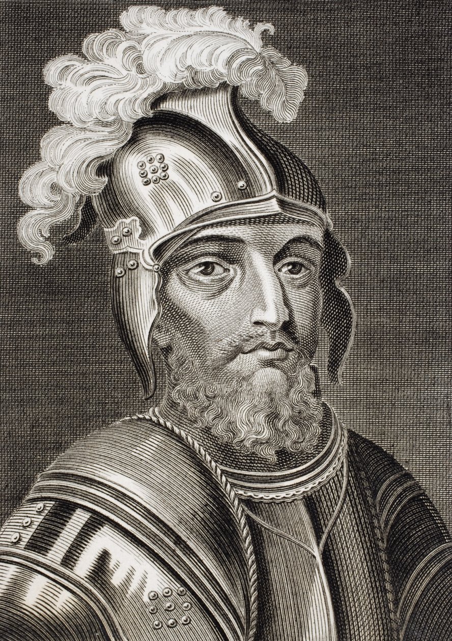 John Stuart, 3. jarl af Buchan, graveret af Birrell, fra 