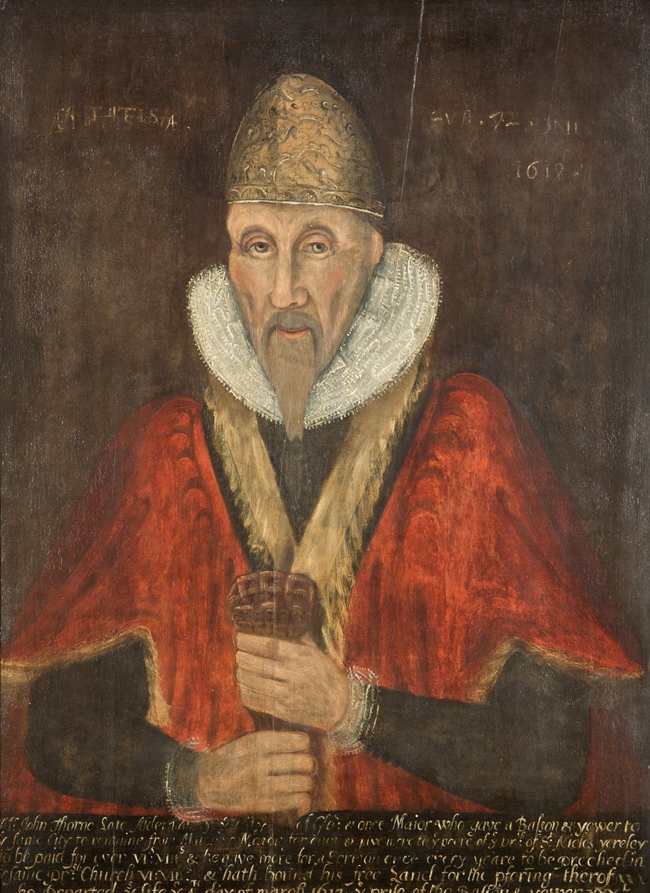 John Thorne, ca. 1605 af English School