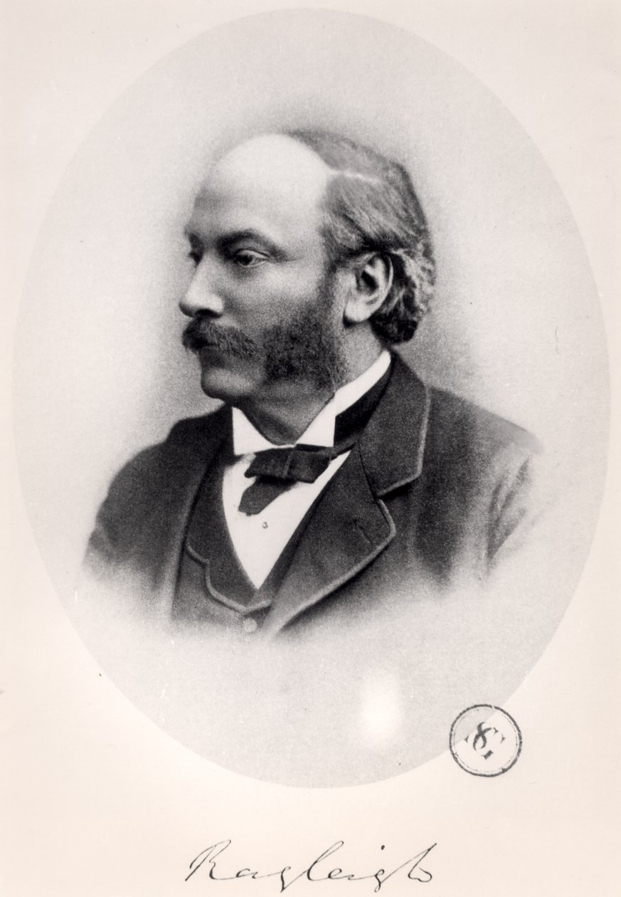 John William Strutt (1842-1919) 3. baron Rayleigh af English School