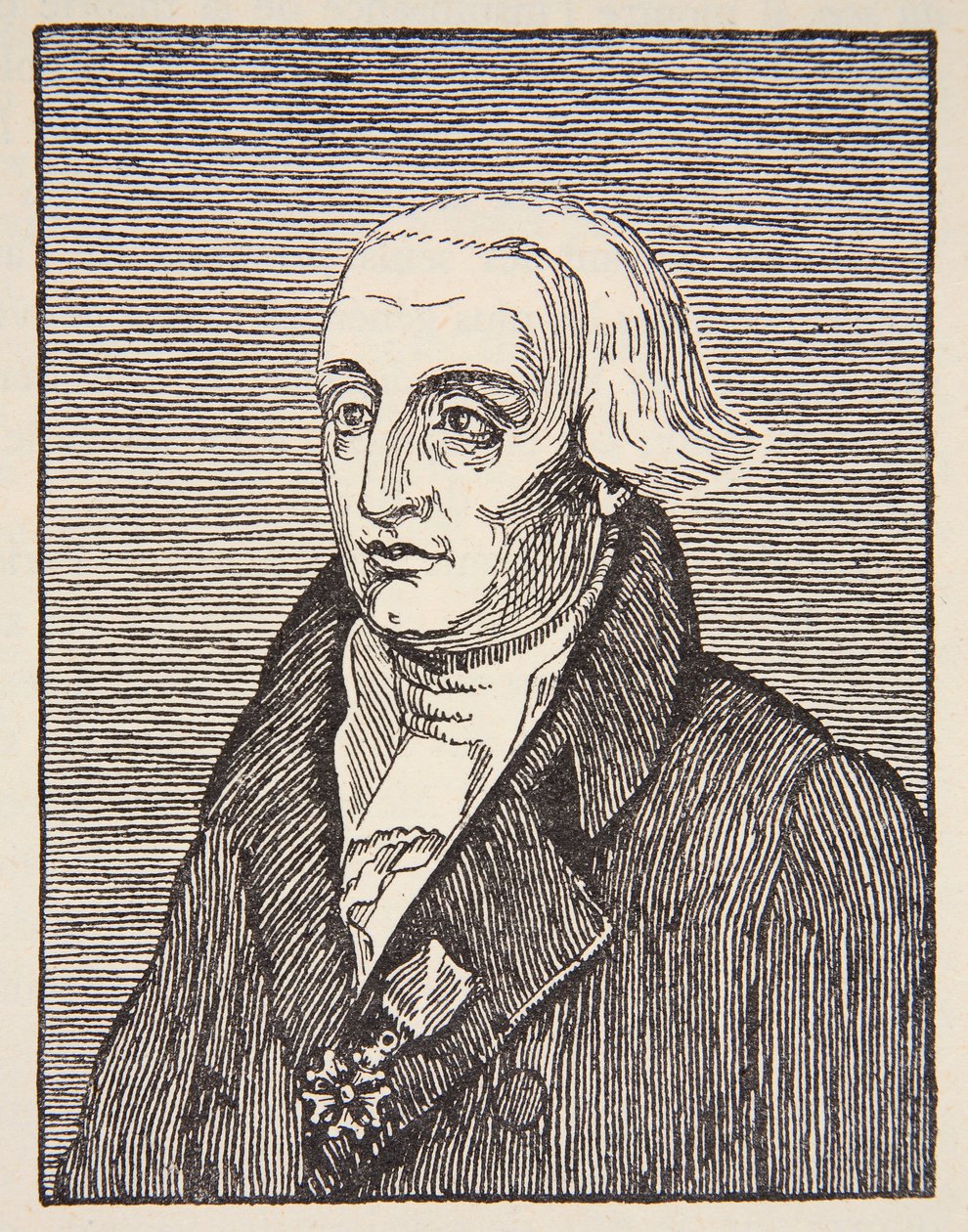 Joseph-Louis Lagrange, illustration fra History of the French Nation, Sciences, bind I & II, af Gabriel Hanotaux (1853-1944), 1924 af English School