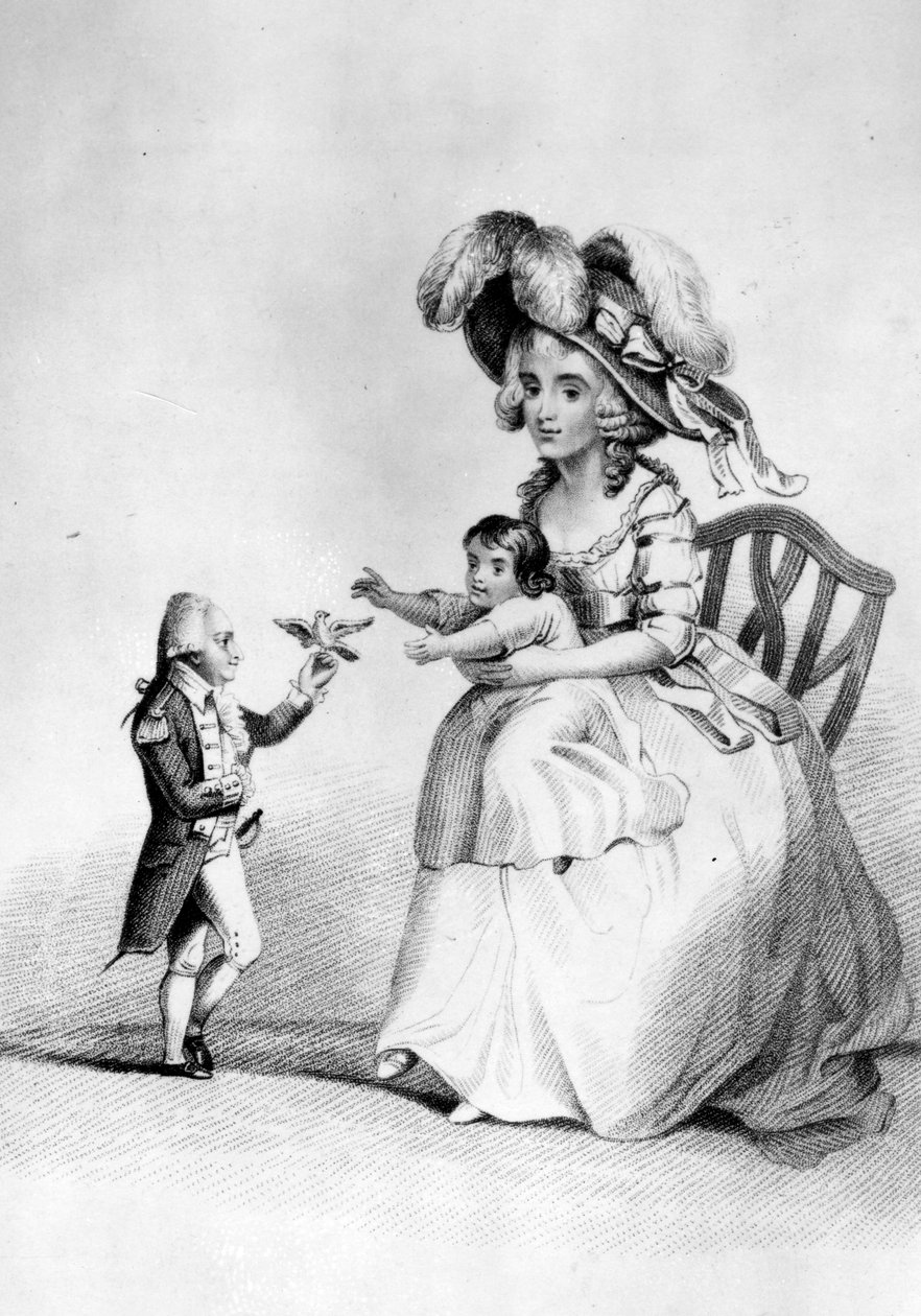 Jozef Boruwlaski, illustration fra 