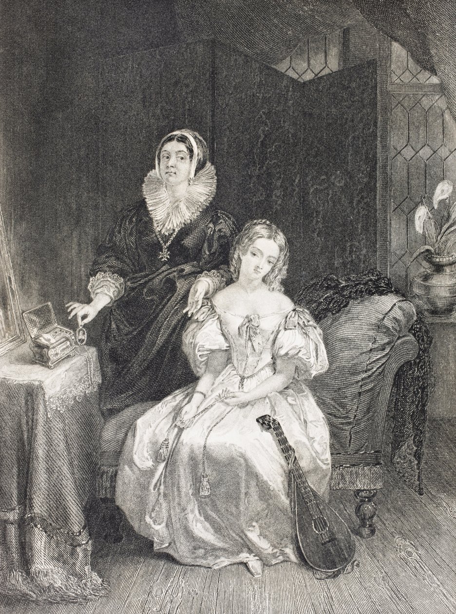 Juliet og hendes sygeplejerske, fra 
