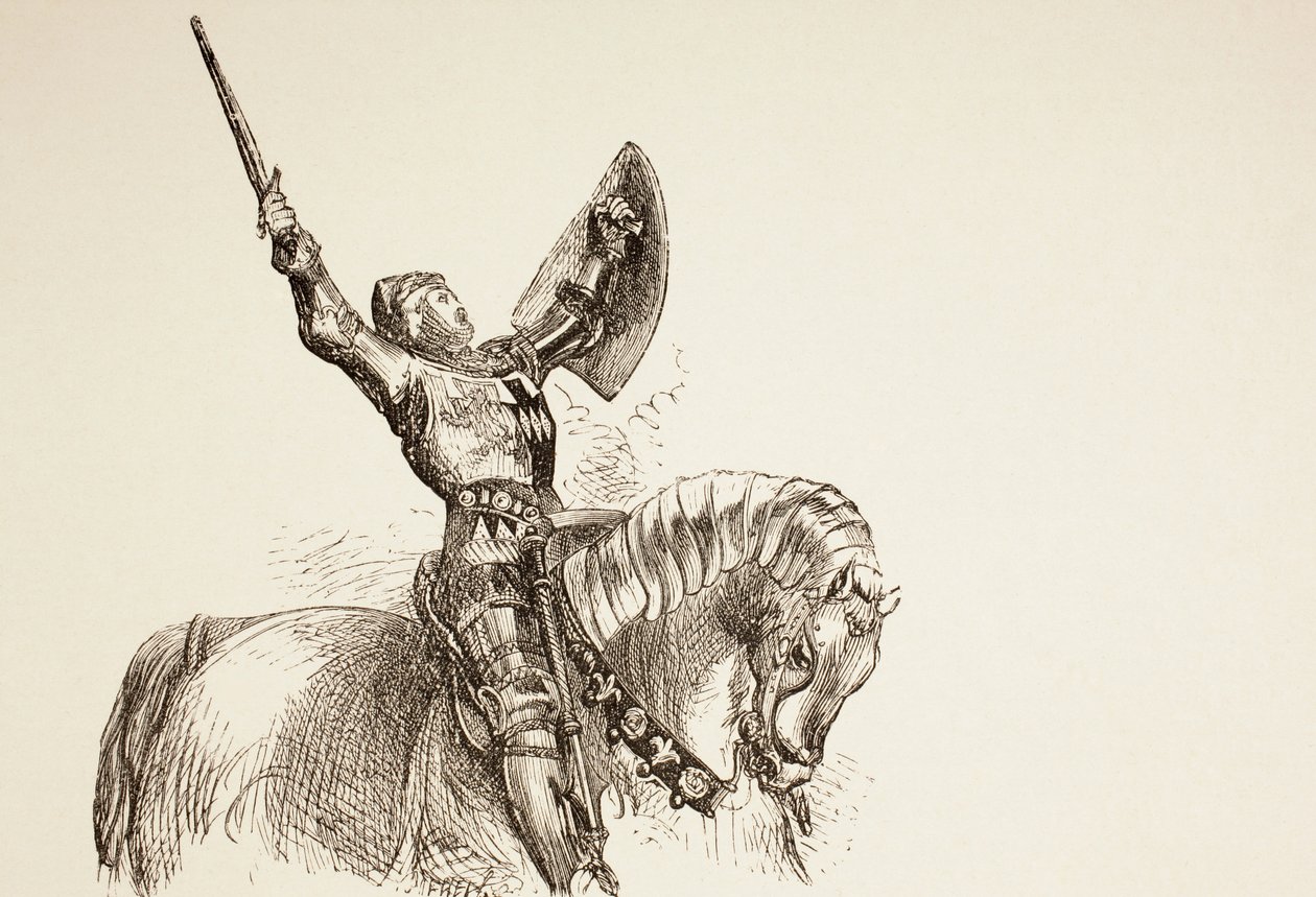 Kong Henrik IV, første del, 1890 af English School
