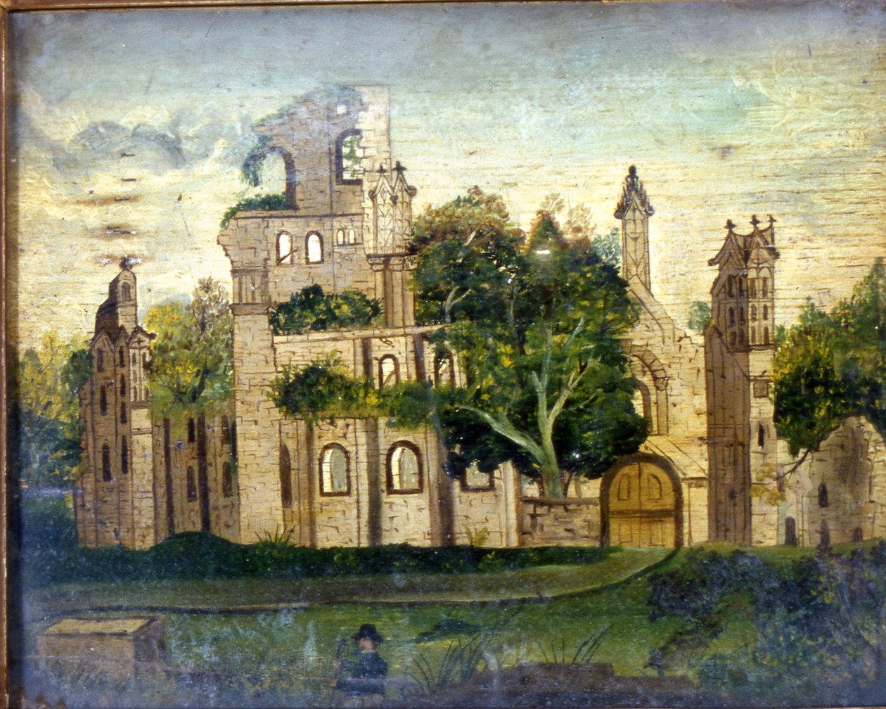 Kirkstall Abbey af English School