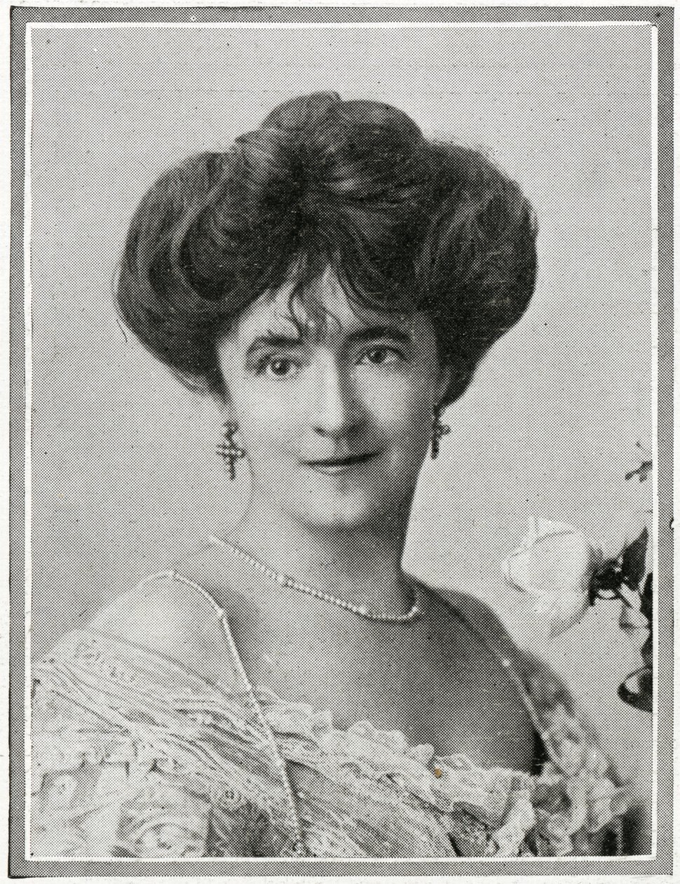 Lady Duff Gordon, detalje af Passagerer på RMS Titanic, fra 