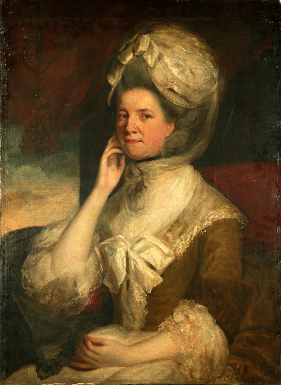Lady Gordon (olie på lærred) af English School