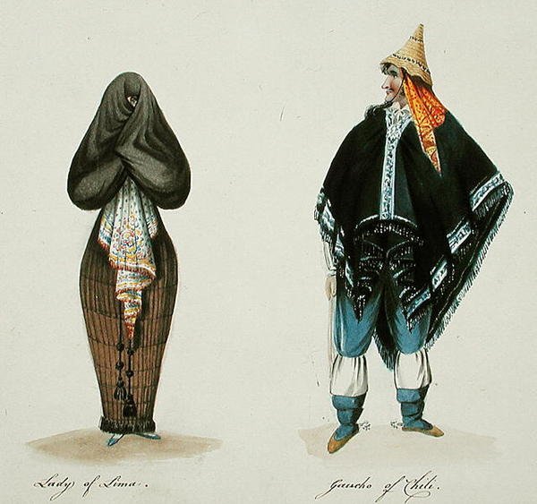 Lady of Lima og Gaucho af Chile af English School