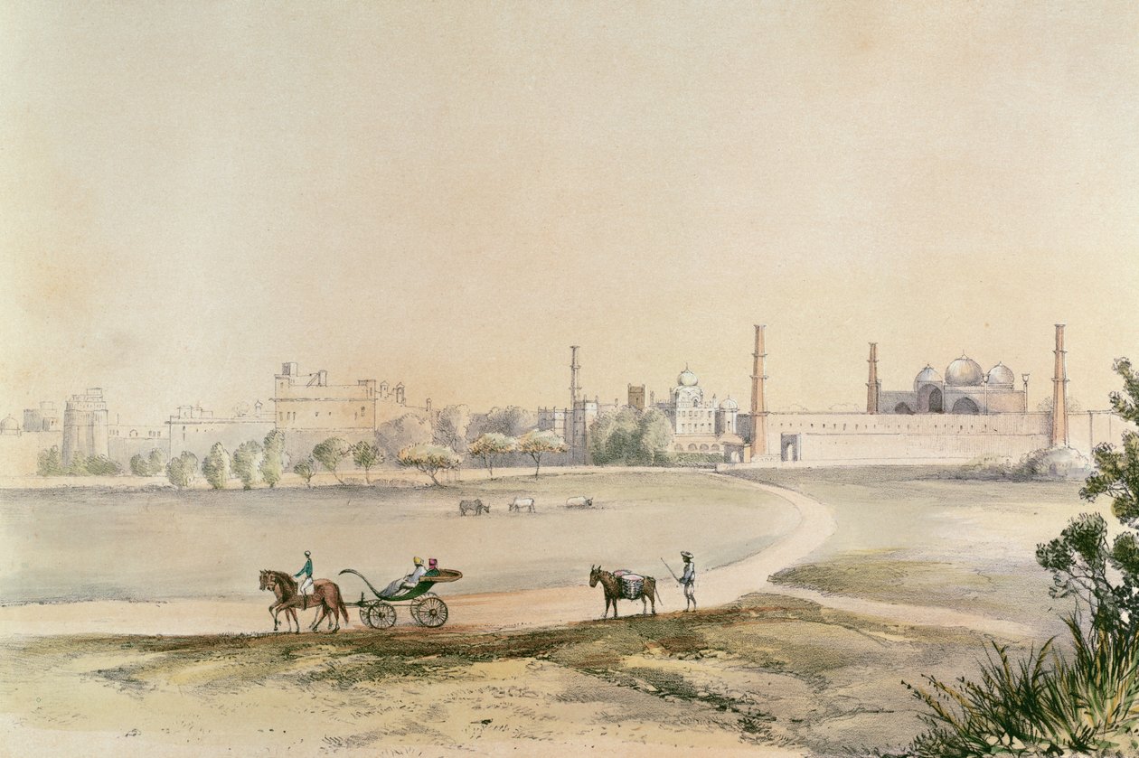 Lahore fra Old Race Course, fra 